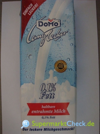 Foto von Domo Langlecker haltbare entrahmte Milch