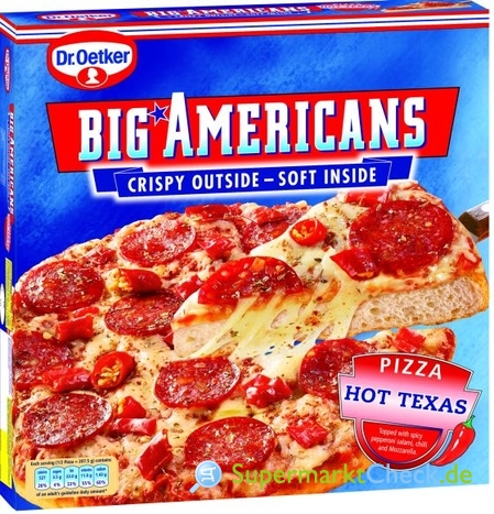 Foto von Dr. Oetker Big Americans Pizza 