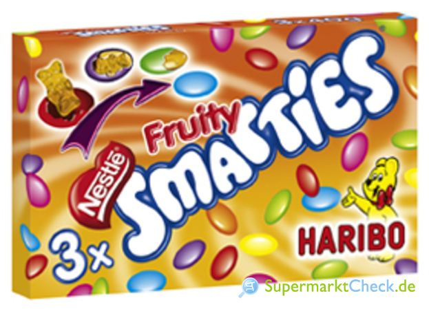 Foto von Nestle Smarties Fruity Multipack
