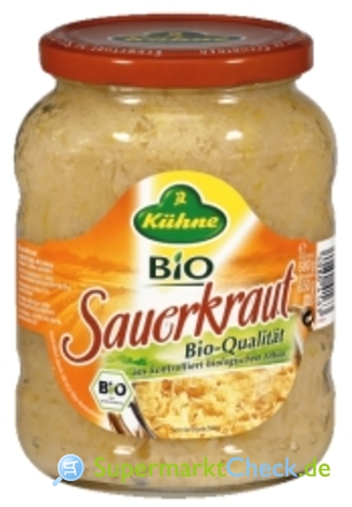 Foto von Kühne Sauerkraut Bio-Qualität