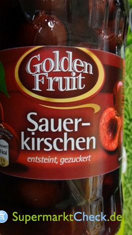 Foto von Golden Fruit Sauerkirschen