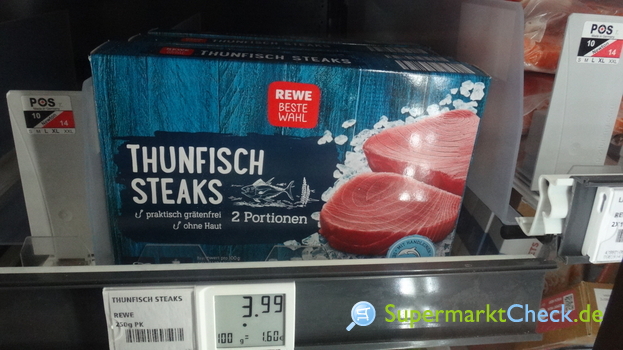 Foto von REWE Beste Wahl Thunfisch Steaks