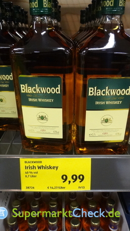 Foto von Blackwood Irish Whisky 