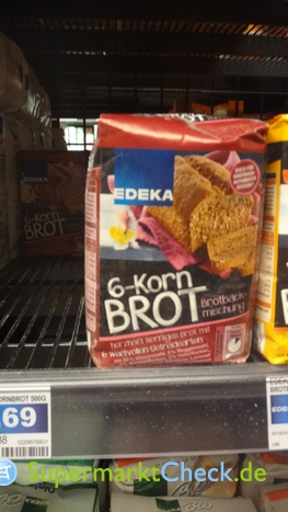 Foto von EDEKA Brotbackmischung 6-Korn-Brot