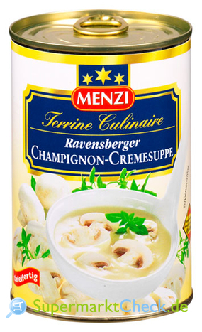 Foto von Menzi Terrine Culinaire Ravensberger Champignon-Cremesuppe