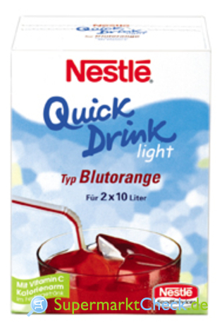 Foto von Nestle Quick Drink Light