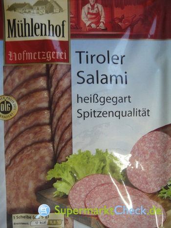 Foto von Mühlenhof Tiroler Salami