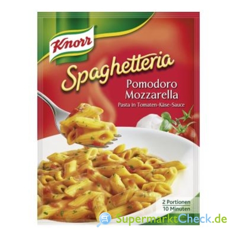 Foto von Knorr Spaghetteria Pomodoro Mozzarella Pasta 