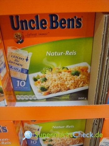 Foto von Uncle Bens Natur-Reis 10 Minuten 