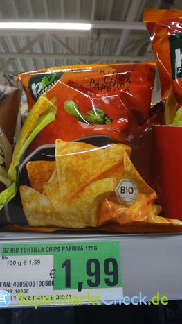 Foto von bio Zentrale Tortilla Chips 