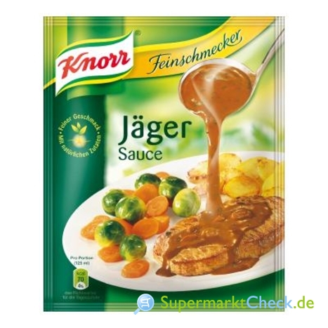 Foto von Knorr Feinschmecker Jäger Sauce
