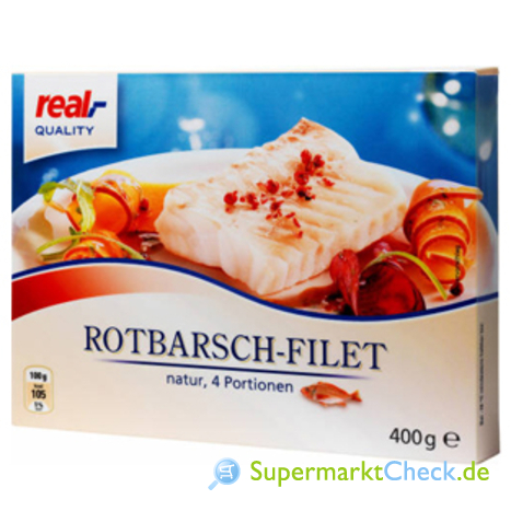 Foto von real Quality Rotbarsch-Filets 