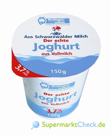 Foto von Breisgaumilch Der Echte Joghurt 