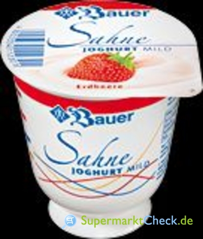 Foto von Bauer Sahne Joghurt mild 