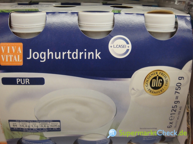 Viva Vital Milder Joghurtdrink Classic: Preis, Angebote &amp; Bewertungen
