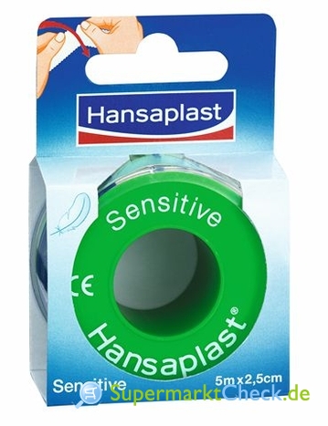 Foto von Hansaplast Sensitive Fixierpflaster