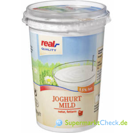 Foto von real Quality Joghurt mild 