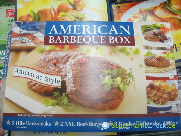 Foto von Fleisch Krone American Barbeque Box