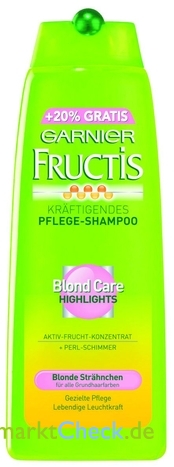 Foto von Garnier Fructis Highlights Kräftigendes Pflege Shampoo 