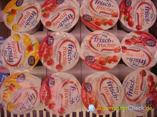 Foto von Nöm frisch und fruchtig Joghurt 24% Frucht