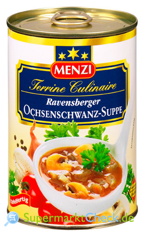 Foto von Menzi Terrine Culinaire Ravensberger Ochsenschwanz-Suppe