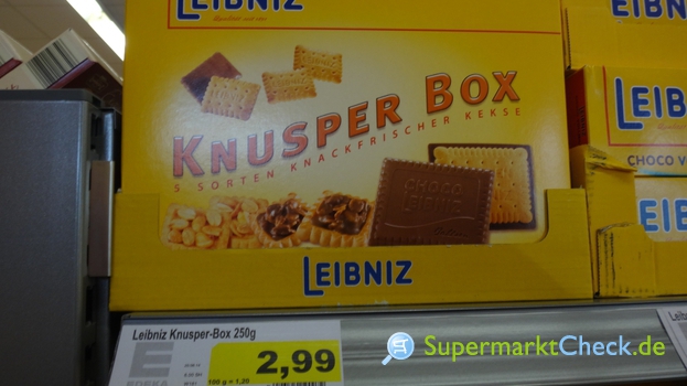 Foto von Leibniz Knusper Box