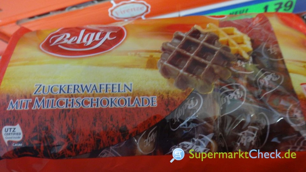 Foto von Belgix Zuckerwaffeln mit Milchschokolade