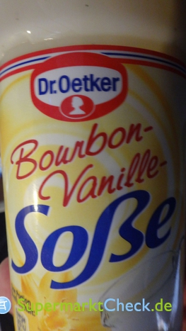 Foto von Dr. Oetker Bourbon Vanille Soße