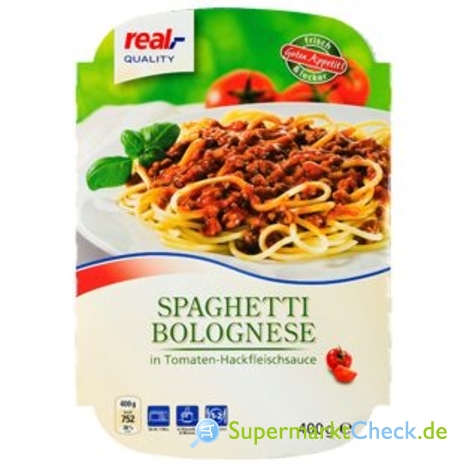 Foto von real Quality Spaghetti Bolognese