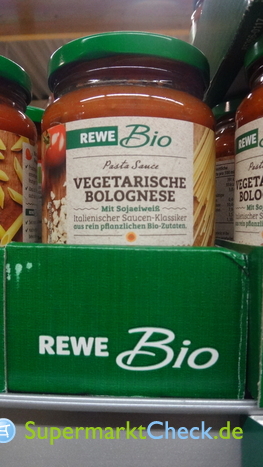 Foto von Rewe Bio vegetarische Bolognese