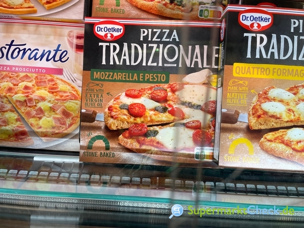 Foto von Dr. Oetker Pizza Tradizionale Mozzarella e Pesto 385g