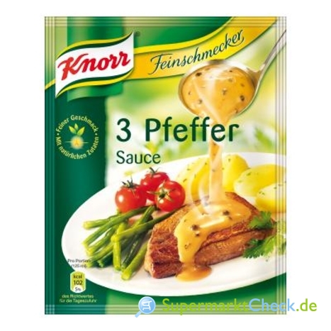 Foto von Knorr Feinschmecker 3 Pfeffer Sauce