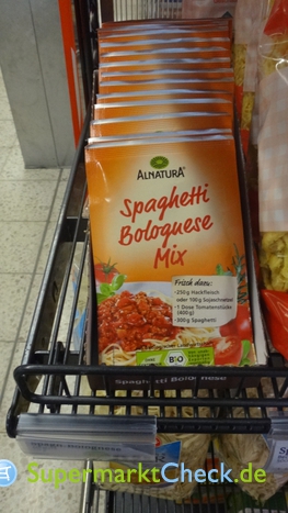 Foto von Alnatura Spaghetti Bolognese Mix