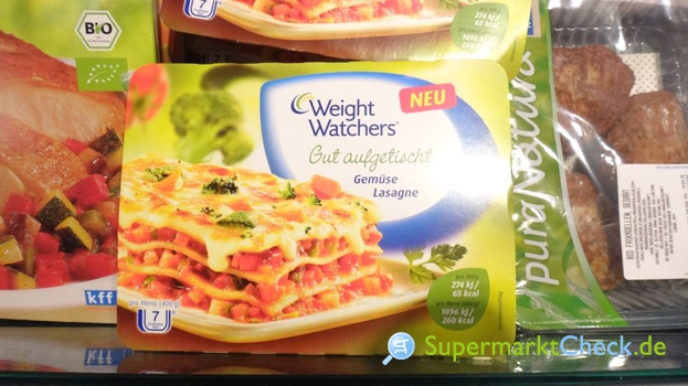 Foto von Weight Watchers Gemüse Lasagne