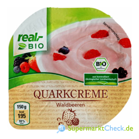 Foto von real bio Quarkcreme 
