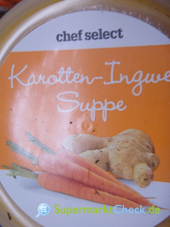 Foto von chef Select Karotten Ingwer Suppe