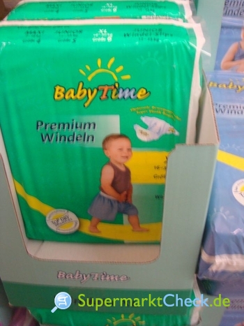 Foto von Baby Time Premiumwindeln XL
