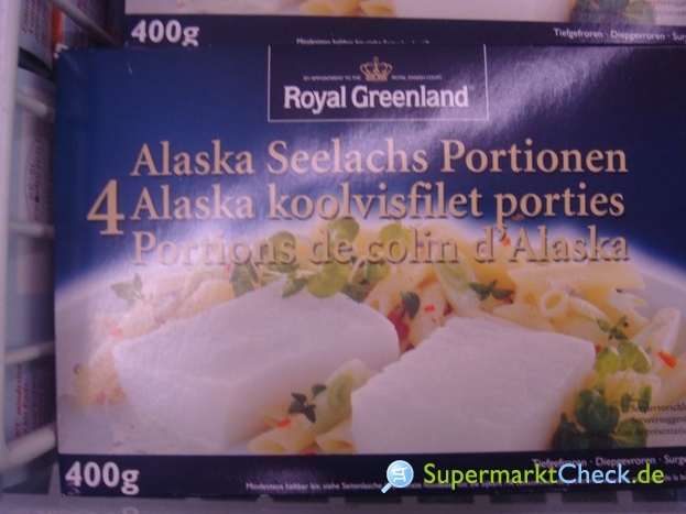 Foto von Royal Greenland Alaska Seelachs Portionen