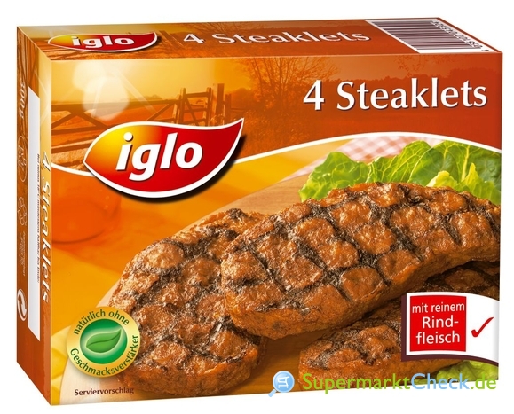 Foto von Iglo 4 Steaklets