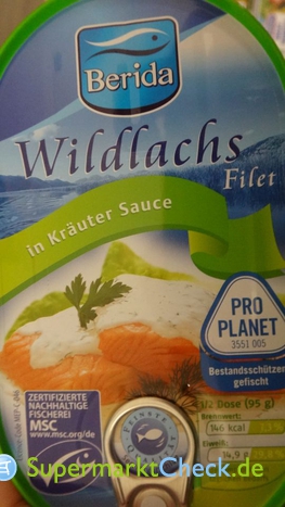 Foto von Berida Wildlachsfilet in Kräuter Sauce