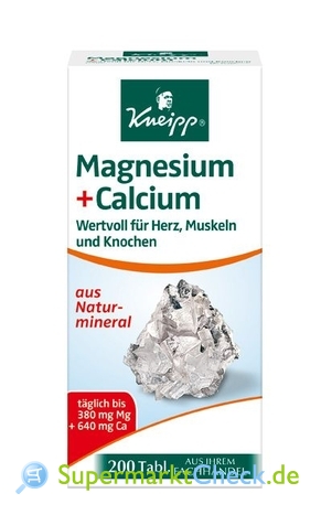 Foto von Kneipp Magnesium + Calcium Tabletten