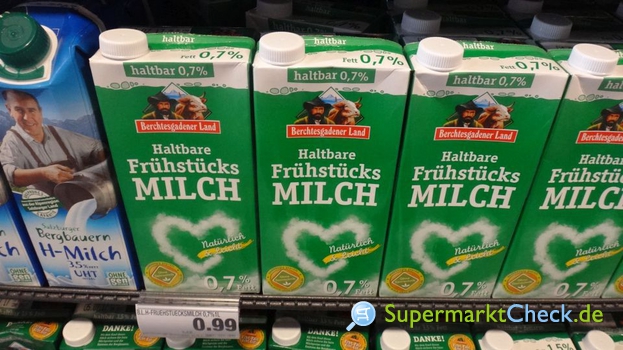 Foto von Berchtesgadener Land Haltbare Frühstücks Milch