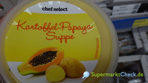 Foto von chef Select Kartoffel Papaya Suppe