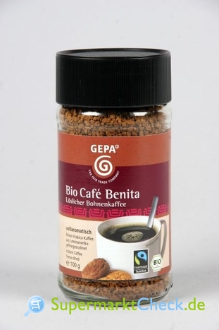 Foto von Gepa Bio Cafe Benita - Premium   