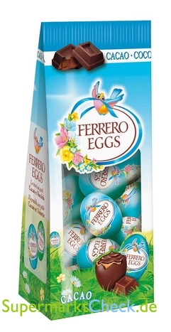 Foto von Ferrero Eggs Pralinen  Ostern 