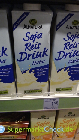 Foto von Alnatura Soja-Reis Drink 