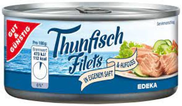 Foto von Gut & Günstig Thunfisch in eigenem Saft und Aufguss