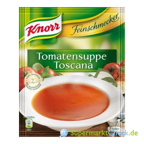 Foto von Knorr Feinschmecker Tomatensuppe 