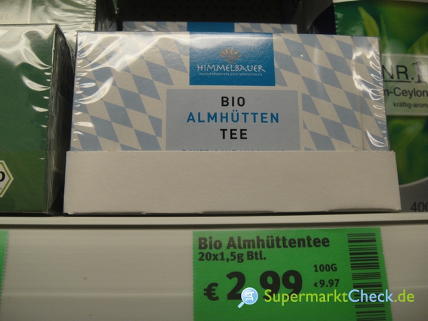 Foto von Himmelbauer Bio Almhütten Tee