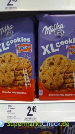Foto von Milka XL Cookies
